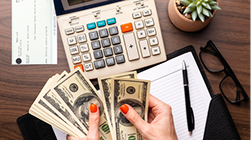 Legal documents and scales of justice, representing defense costs coverage.